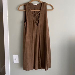 Mod Ref suede dress